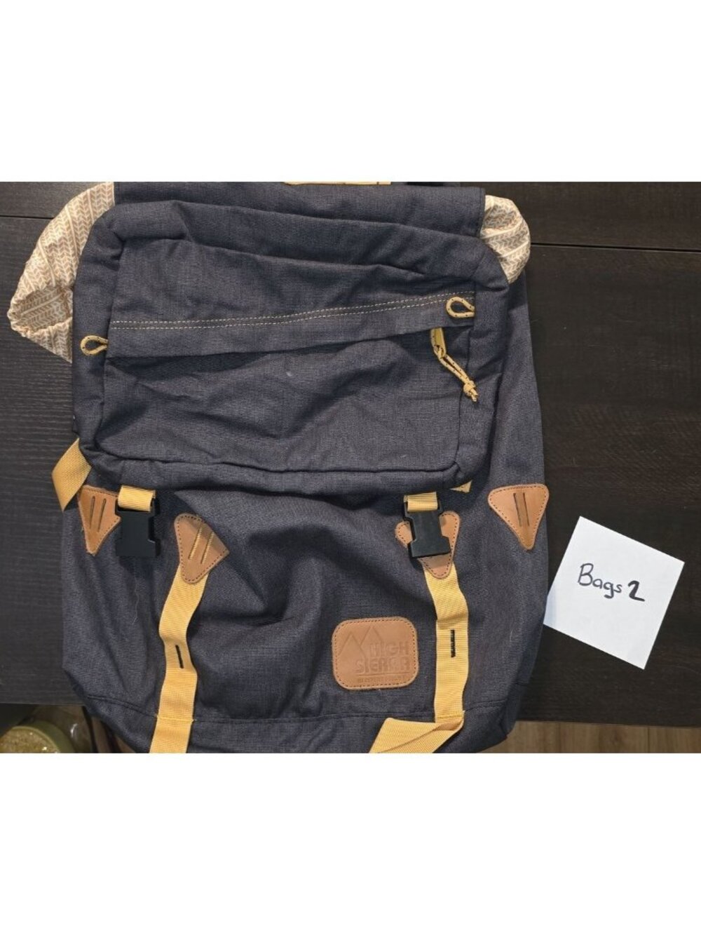 High Sierra Camping Backpack